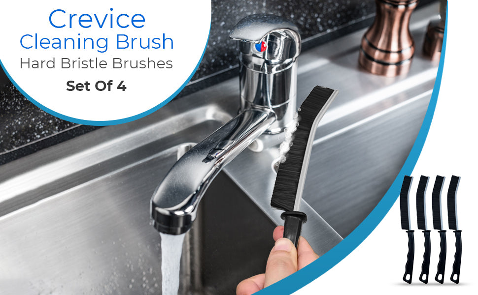 VeranCo Hard Bristle Crevice Cleaning Brush for Tight Spaces & Dead Corners, Gap Cleaning Brush for Household Use
