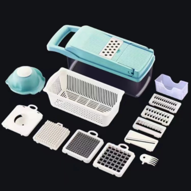 12 in 1 Manual Vegetable Chopper, Vegetable Cutter and Slicer