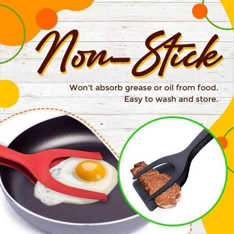 2 In 1 Grip Flip Tongs - VeranCo