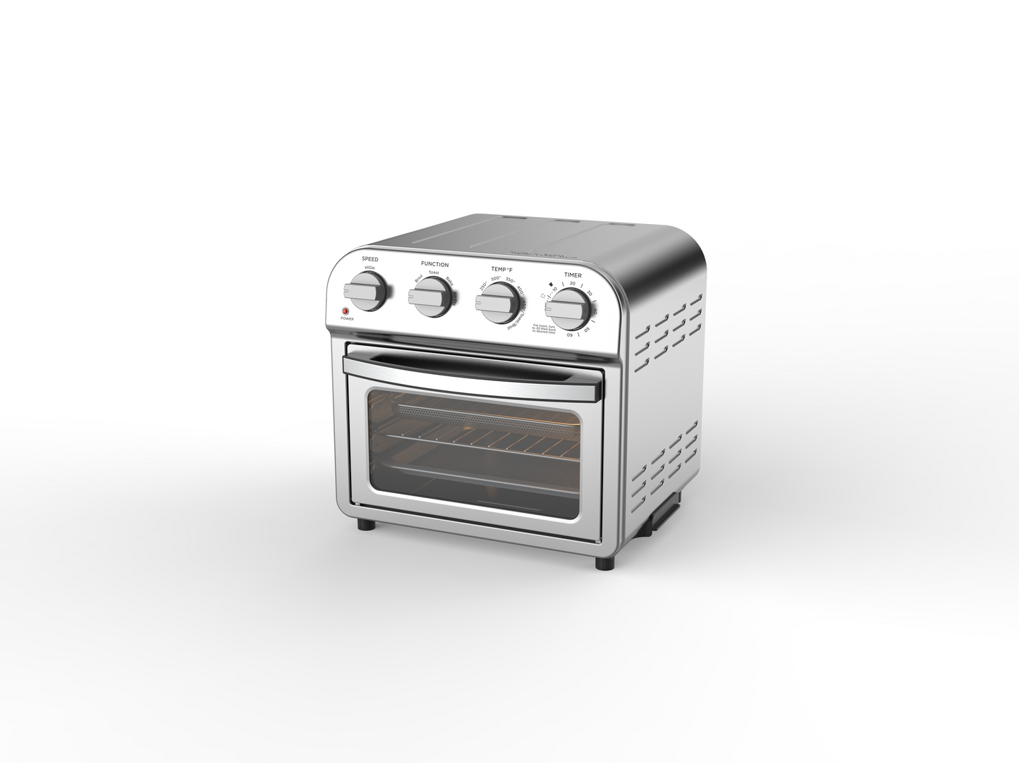 Geek Chef Air Fryer Toaster Oven, 4 Slice Toaster Convection Air Fryer Oven
