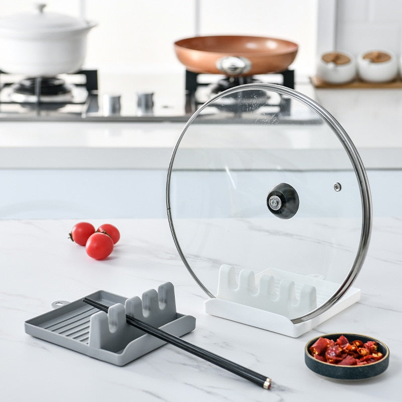 Kitchen Spoon, Fork, Spatula Holder and Rack Shelf Organizer