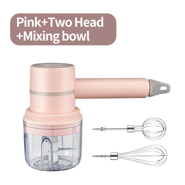 Wireless Egg Beater and Food Mixer