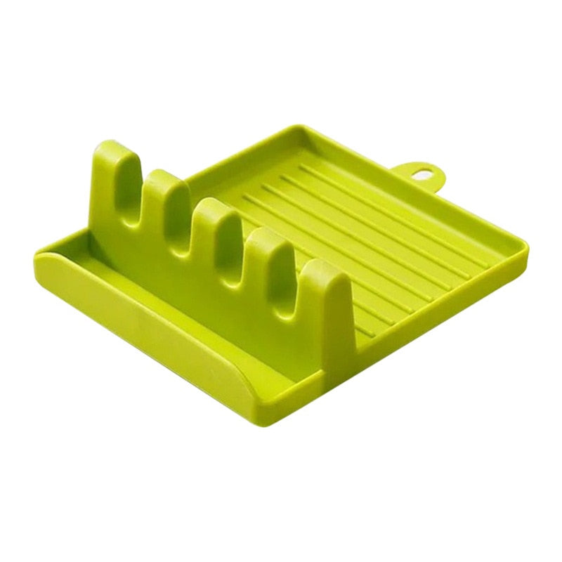 Kitchen Spoon, Fork, Spatula Holder and Rack Shelf Organizer