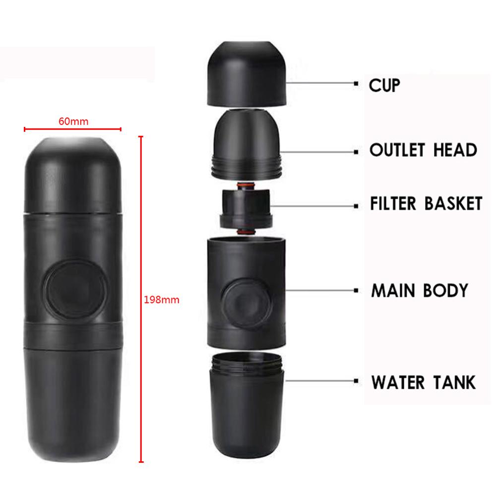 Mini Coffee Machine, Manual Coffee Maker