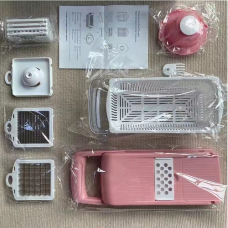 12 in 1 Manual Vegetable Chopper, Vegetable Cutter and Slicer
