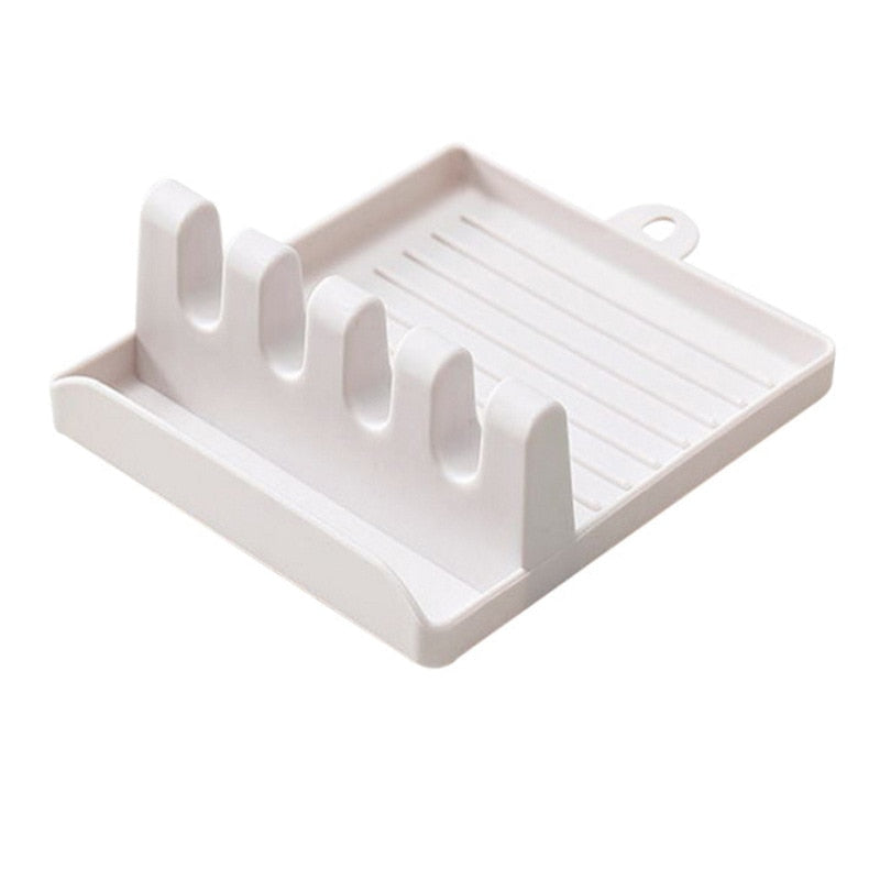 Kitchen Spoon, Fork, Spatula Holder and Rack Shelf Organizer