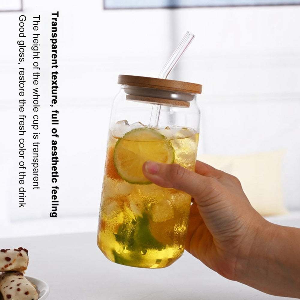 Can Shaped Glass Cups, 16 oz & 18.5 oz, Securely Boxed Gift