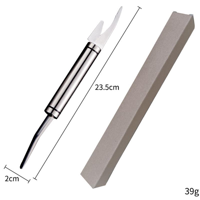 Multi-Purpose Fish and Shrimp Stainless Steel Peeler
