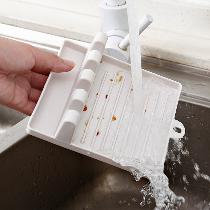 Kitchen Spoon, Fork, Spatula Holder and Rack Shelf Organizer