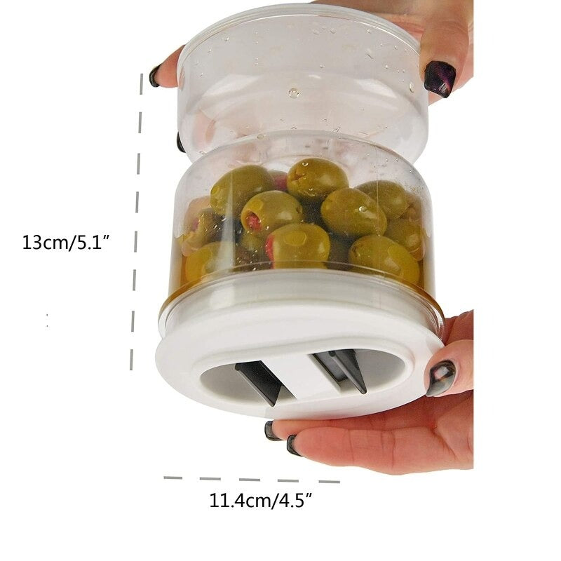 Pickles Jar Dry And Wet Dispenser BPA Free