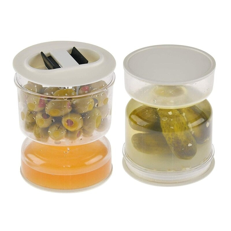 Pickles Jar Dry And Wet Dispenser BPA Free