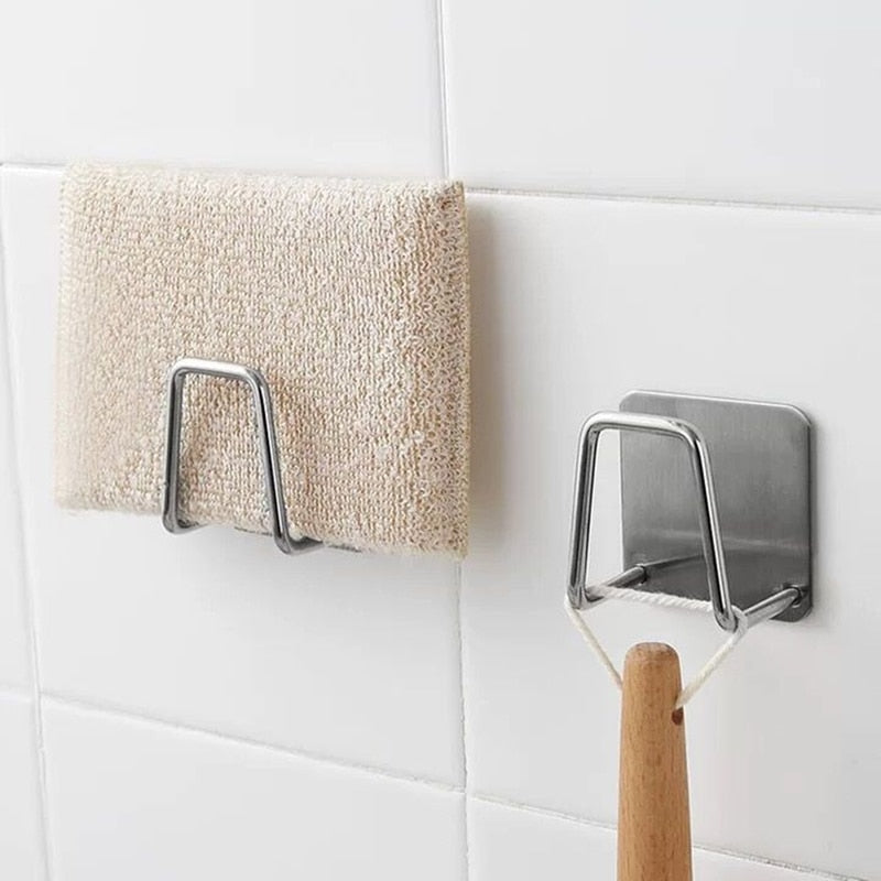 Kitchen Stainless Steel Sink Sponges Holder - VeranCo