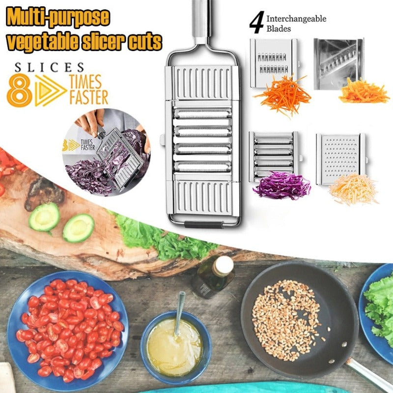Multi-purpose Vegetable Stainless Steel Slice - VeranCo