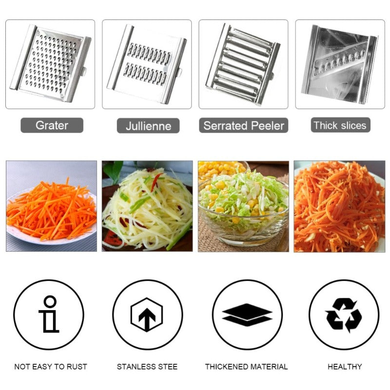 Multi-purpose Vegetable Stainless Steel Slice - VeranCo