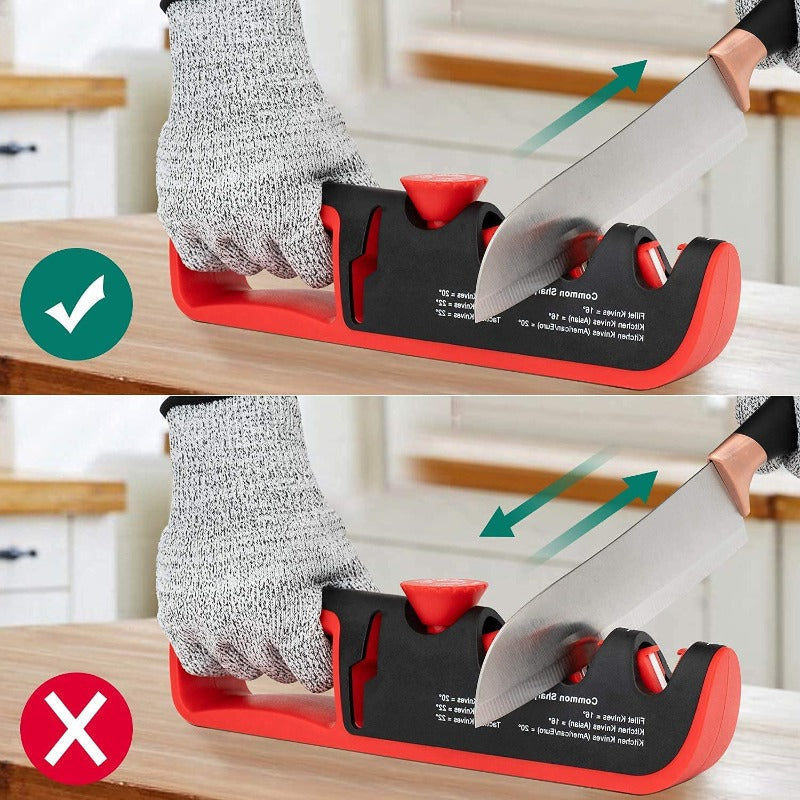 VeranCo ™ Professional 4 Stages Knife Sharpener - VeranCo