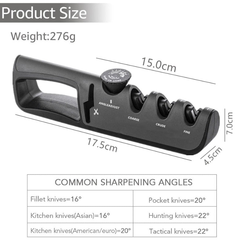 VeranCo ™ Professional 4 Stages Knife Sharpener - VeranCo