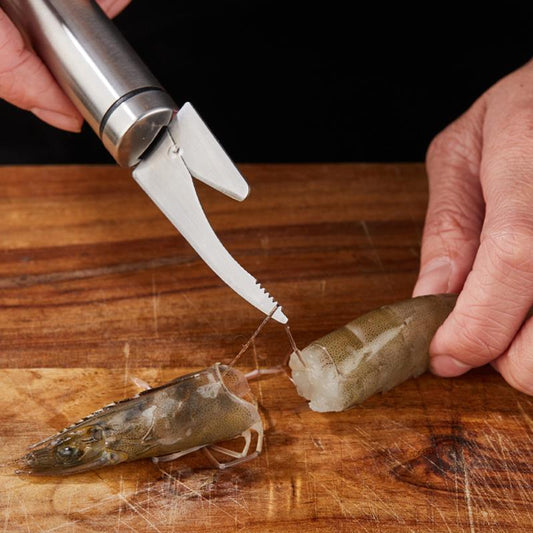 Multi-Purpose Fish and Shrimp Stainless Steel Peeler