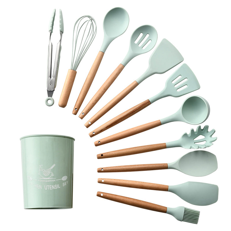 Eco Friendly Silicone Kitchenware Cooking Utensils Set - VeranCo