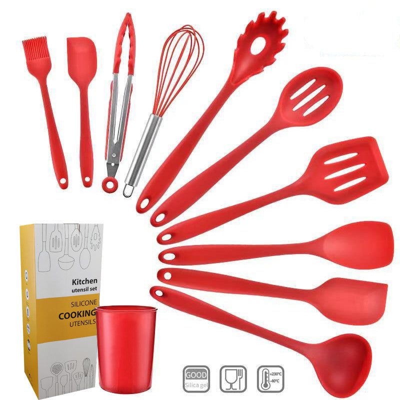 Eco Friendly Silicone Kitchenware Cooking Utensils Set - VeranCo