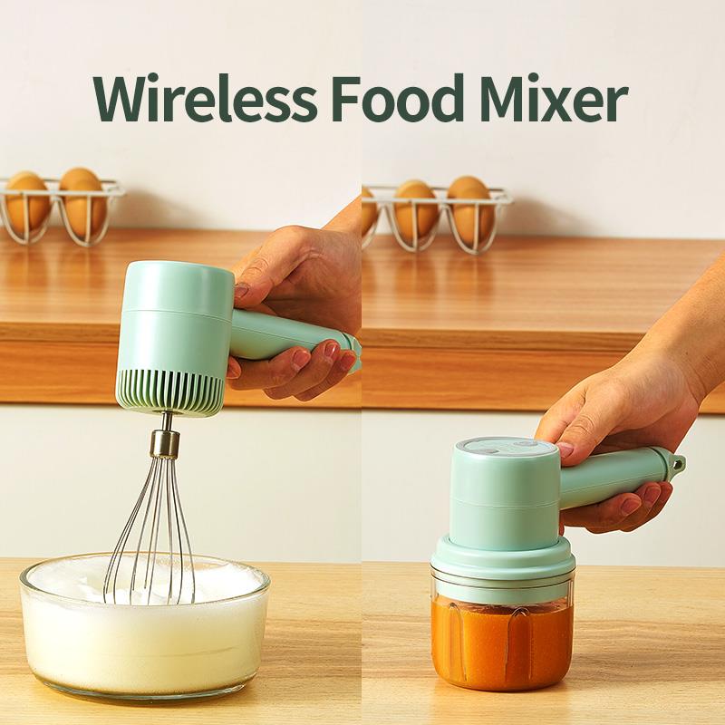 Wireless Egg Beater and Food Mixer