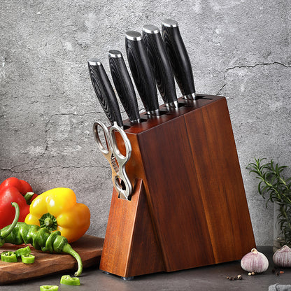 Damascus Kitchen Knife Set