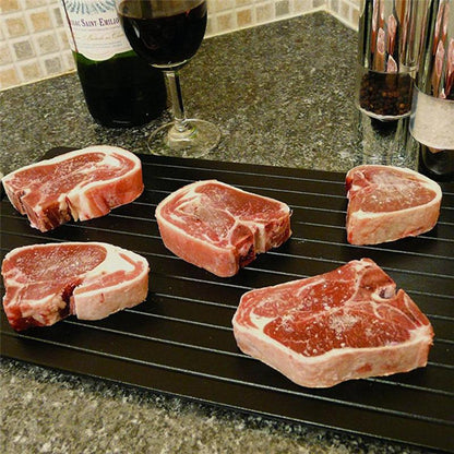 Fast Defrosting Tray Eco-Friendly Meat Thawing Plate