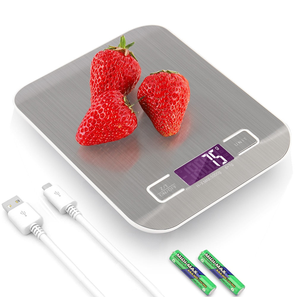 USB Powered Kitchen Digital Scale - VeranCo