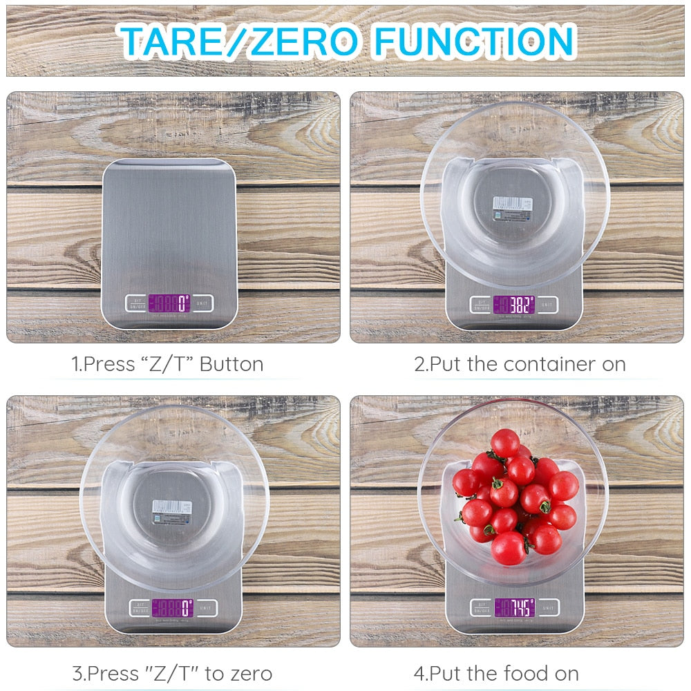 USB Powered Kitchen Digital Scale - VeranCo