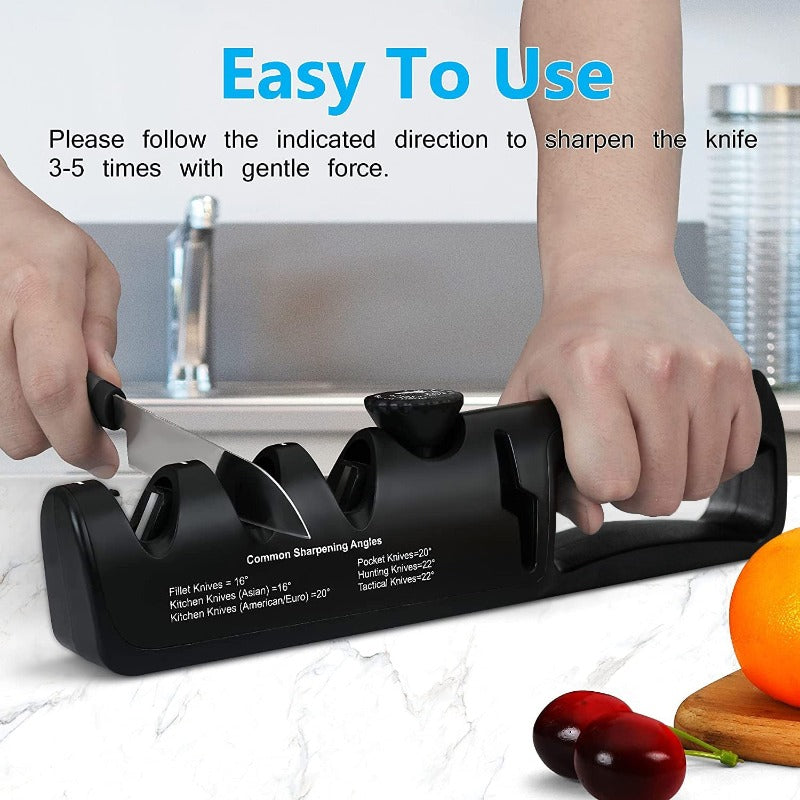 VeranCo ™ Professional 4 Stages Knife Sharpener - VeranCo